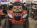 Вынос радиатора STEEL CUSTOMS на CF MOTO X5